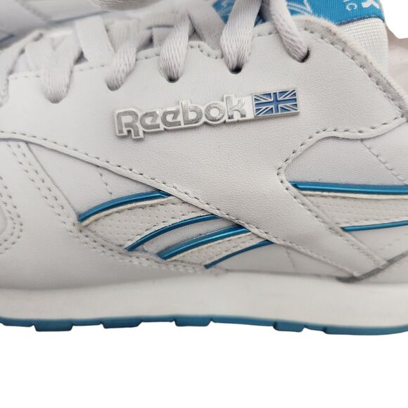 Reebok Classic Leather DV8758 Shoes Blue Women's Size 7 - Picture 4 of 7